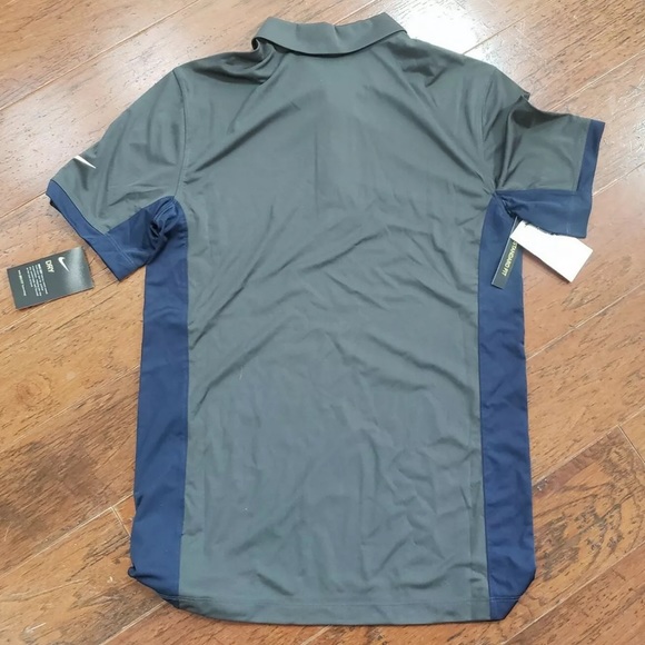 Nike Dallas Cowboy Dry Fit Men’s Small Polo Team Apparel Gray NWT - Picture 2 of 5